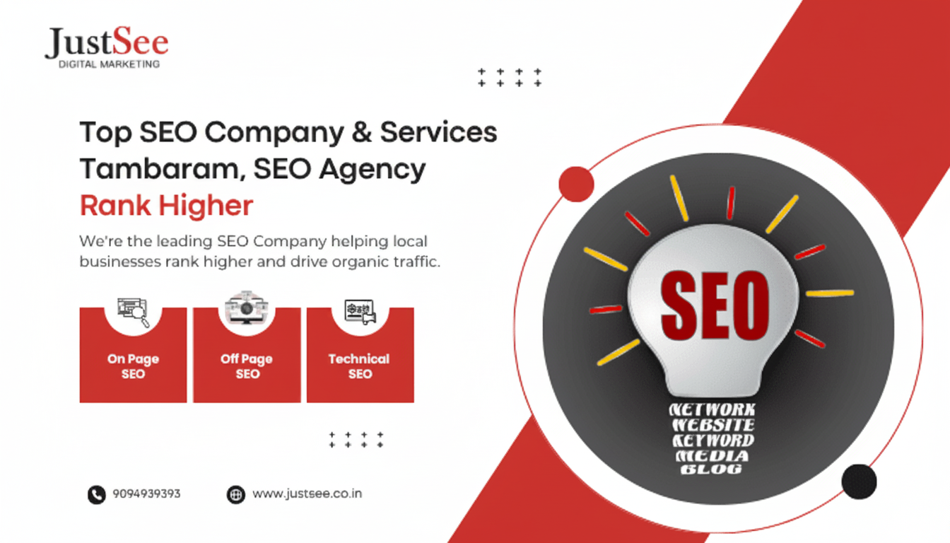 Best SEO Services in Tambaram, Chennai – Maximizing Visibility in a Major Commercial and Transport Hub