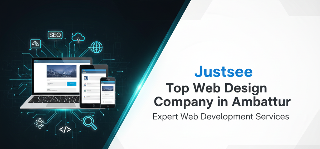 Justsee: Top Web Design Company in Ambattur | Expert Web Development Services